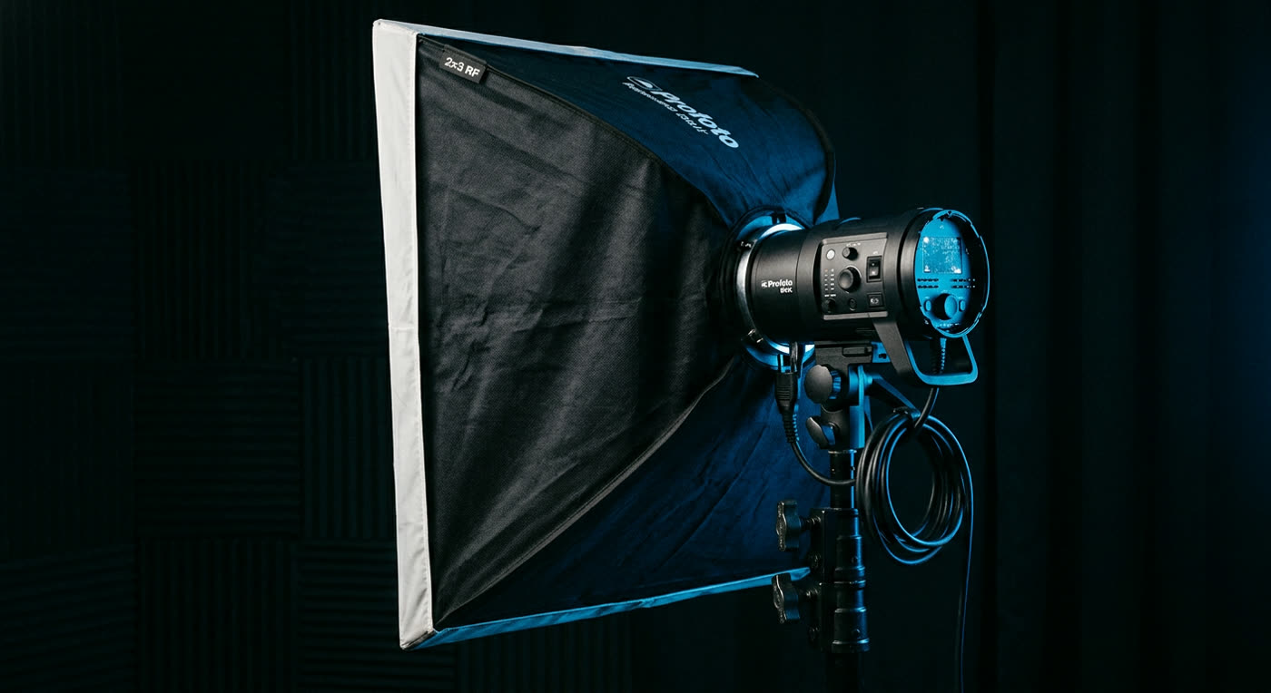Iluminación de estudio para fotografía publicitaria